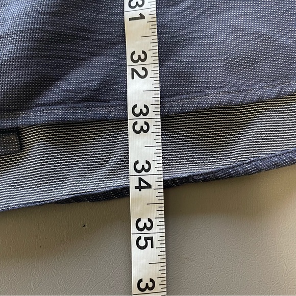 Cutter & Buck Dress Shirt Button Down Collar Short Sleeves Blue and White XXL - Picture 10 of 10